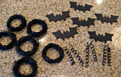 Bat napkin ring supplies
