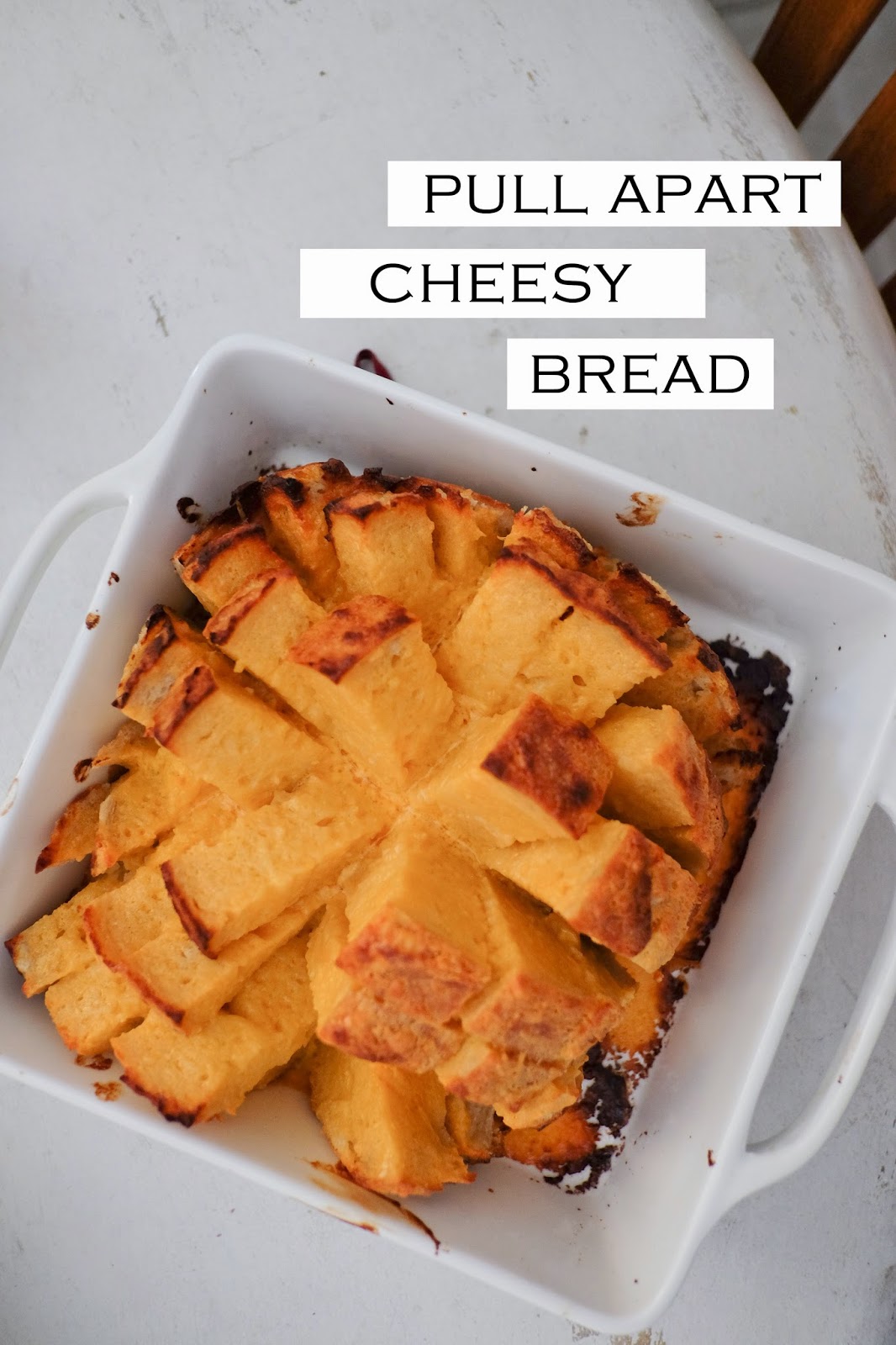 Domestic Fashionista Best Pull Apart Cheesy Bread Recipe