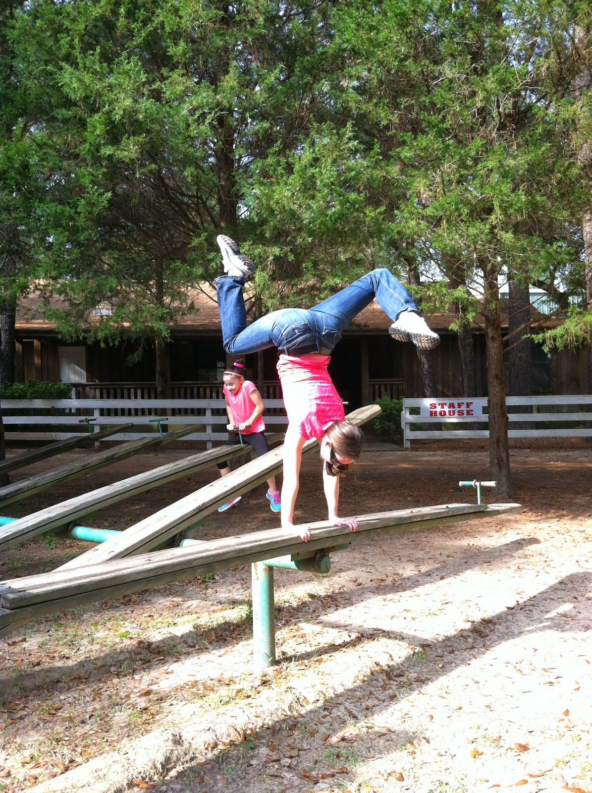 Traveling Handstands TeeterTotter
