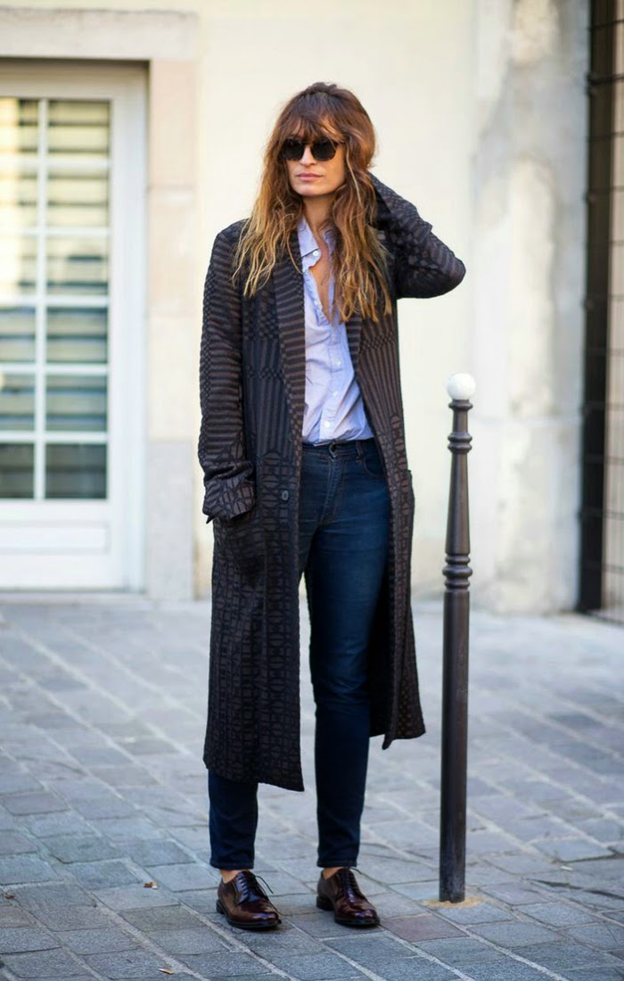 STREET STYLE INSPIRATION; LONG LONG COATS.