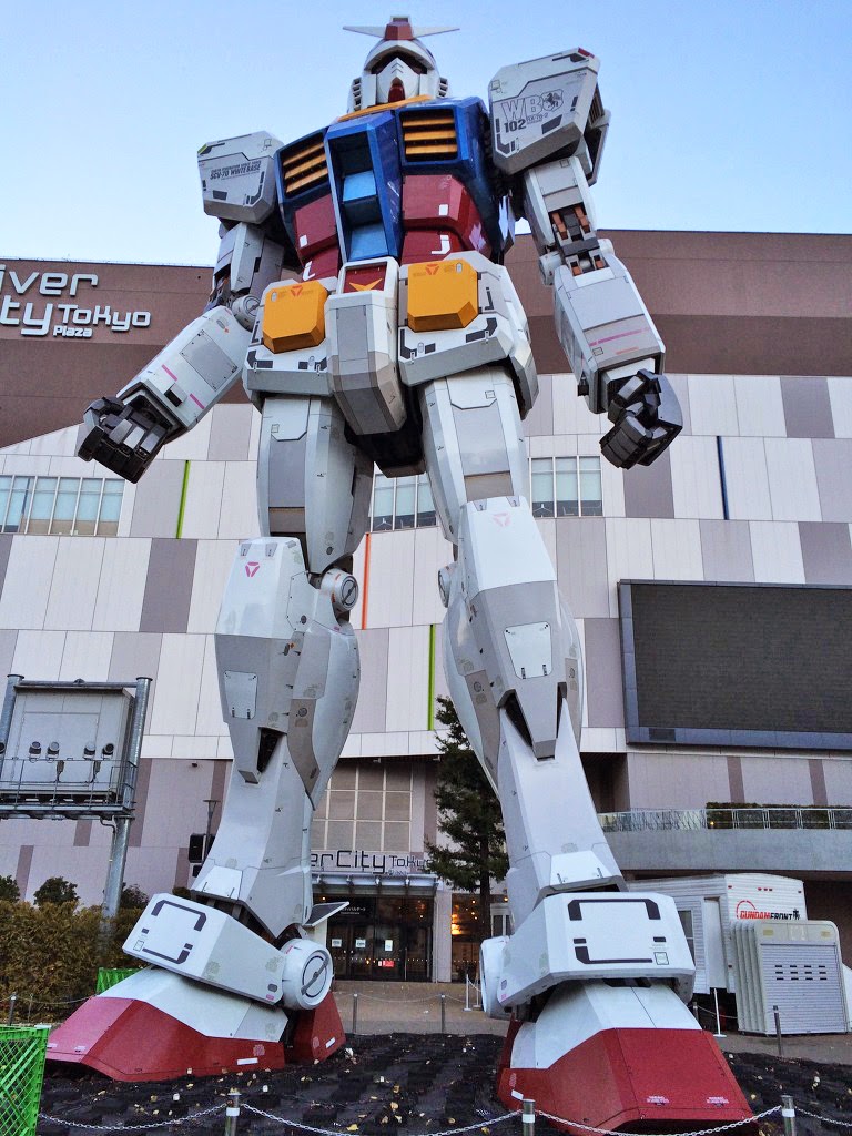 GUNDAM GUY: 1:1 Scale RX-78-2 Gundam Statue - Recent Images @ Diver