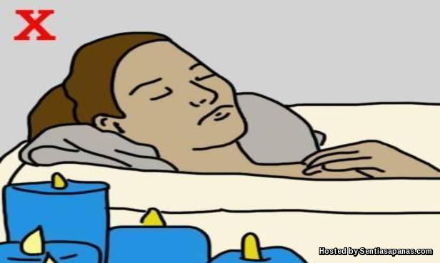 Kesalahan Yang Sering Dilakukan Selepas Makan Mandi