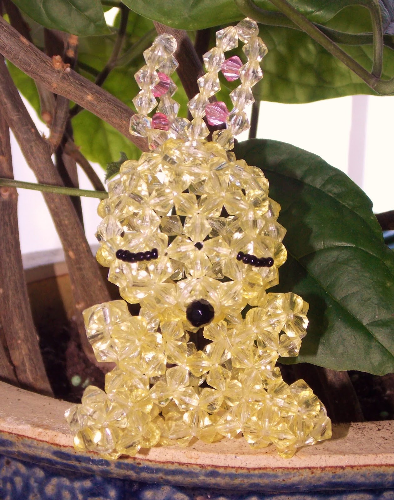 Diversion Showcase Beaded Bunny
