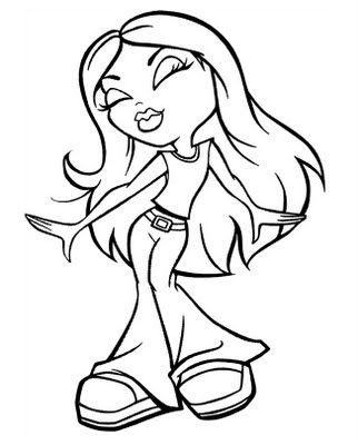 Coloring Pages  Girls on Coloring Pages For Girls