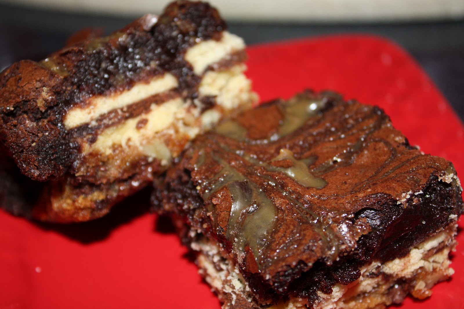 Home Style with a Side of Gourmet Triple Turtle Fudge Brownies