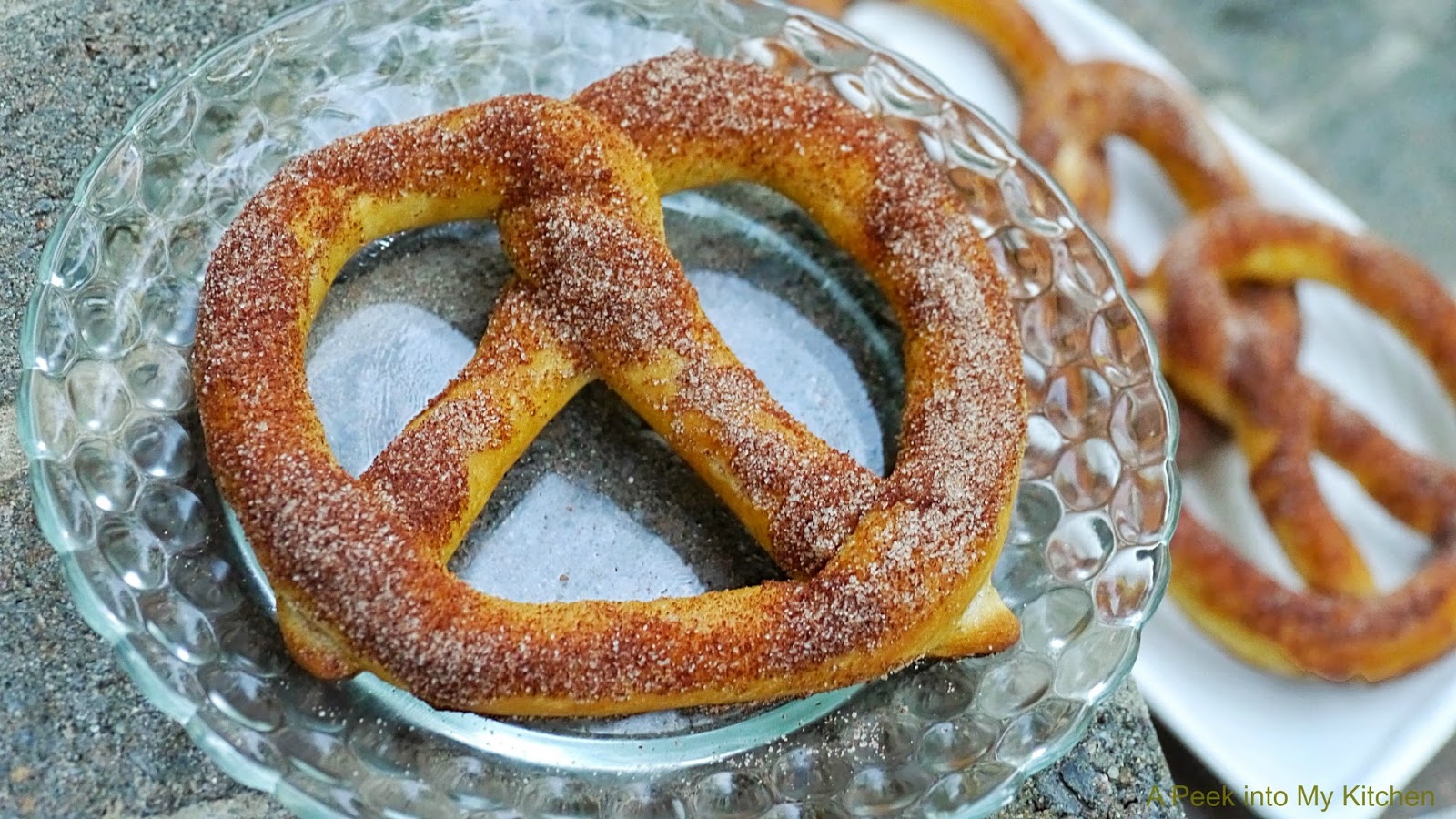 A Peek into My Kitchen Soft Pretzels (Jalapeno & Cinnamon Sugar) Day 1