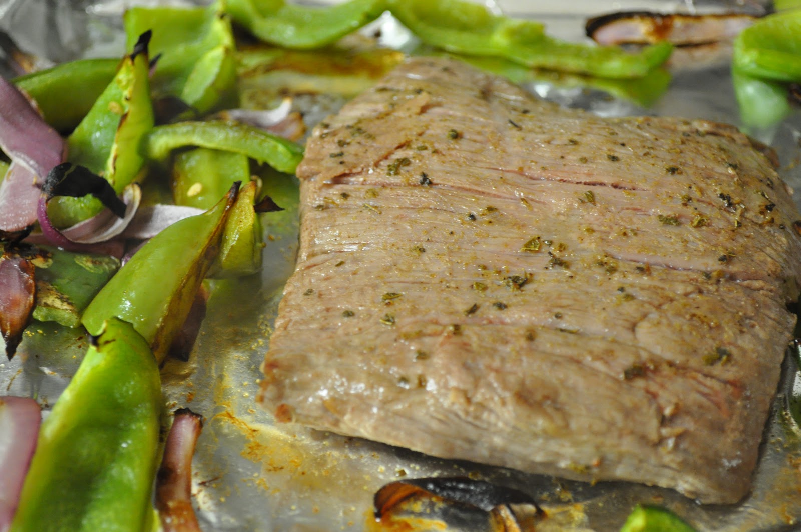 Picture Perfect Plating Flank steak with Mexicancilantro cream