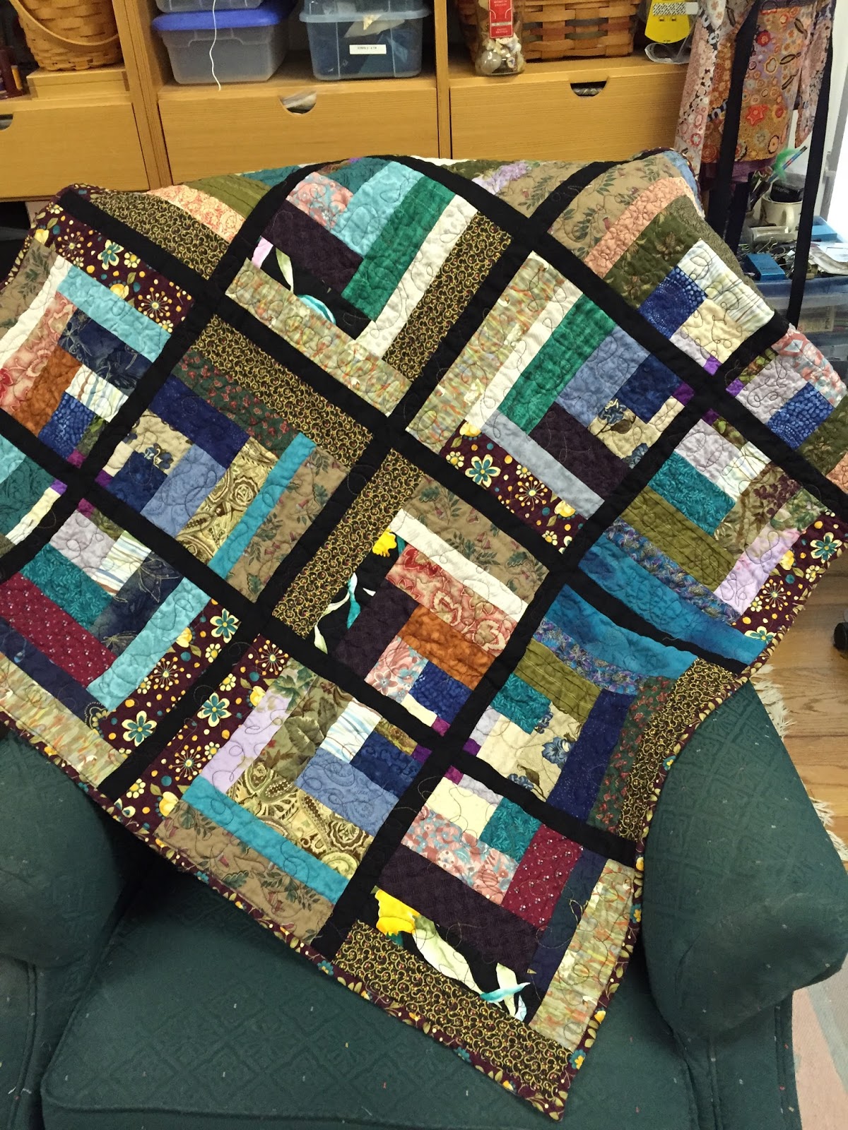 My Joyful Journey Progress and the Ugly Quilt