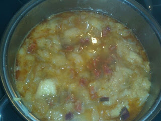 Imagen de Sopa mixta de ajo y cebolla: preparación