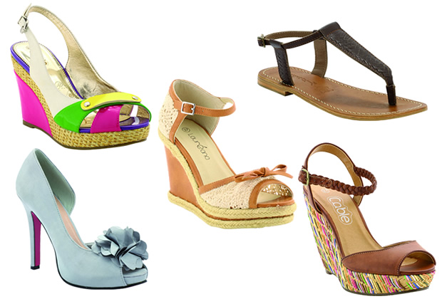 chaussures dorées la halle