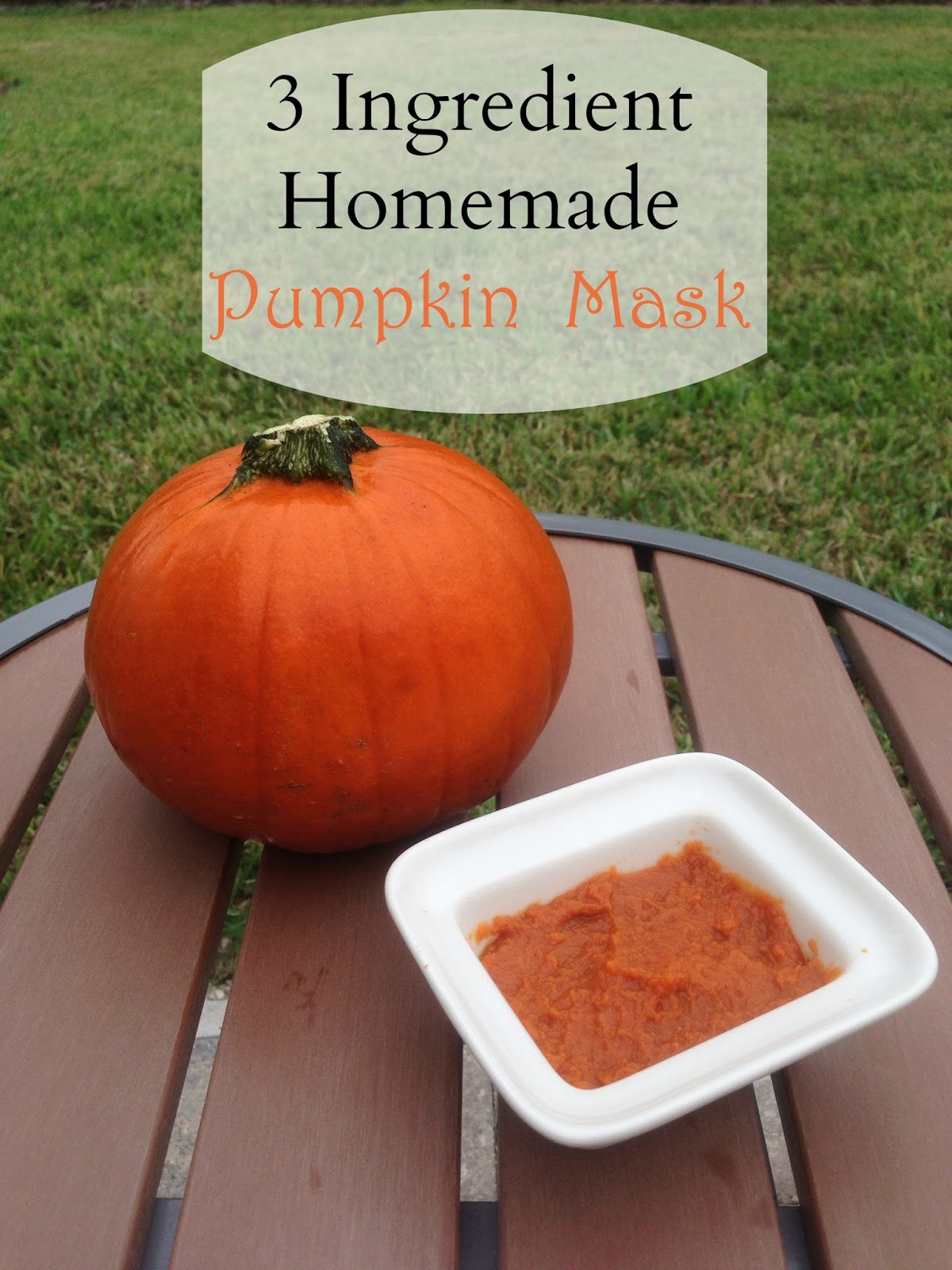 3 Ing Diy Homemade Pumpkin Face Mask Outnumbered To 1 Fall Is My Favorite Season And Although Florida Doesn T Have Much Of A True I Love Every Second The Crisp Air Slightly Cooler Weather