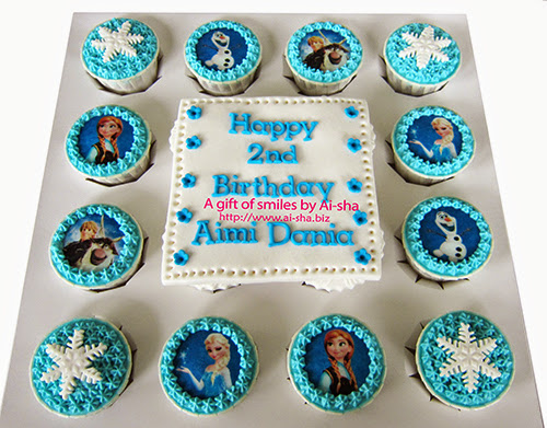 Disney Frozen Cupcake Aisha Puchong Jaya