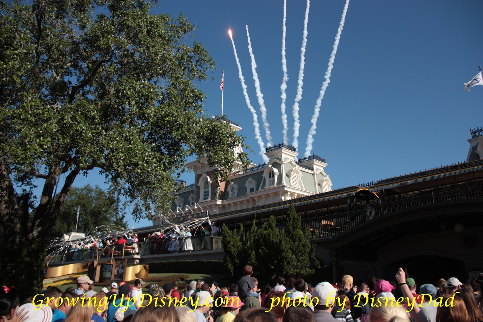 Growing Up Disney Five Photos Rope Drop at the Magic Kingdom