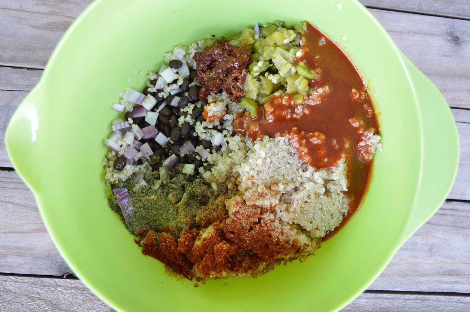 Hot Dog It's a Food Blog One Bowl Quinoa Enchilada Casserole