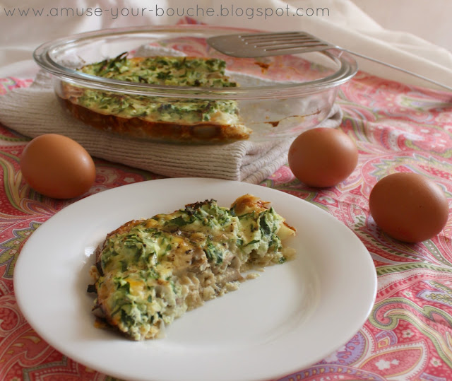 Spinach and ricotta frittata - Easy Cheesy Vegetarian