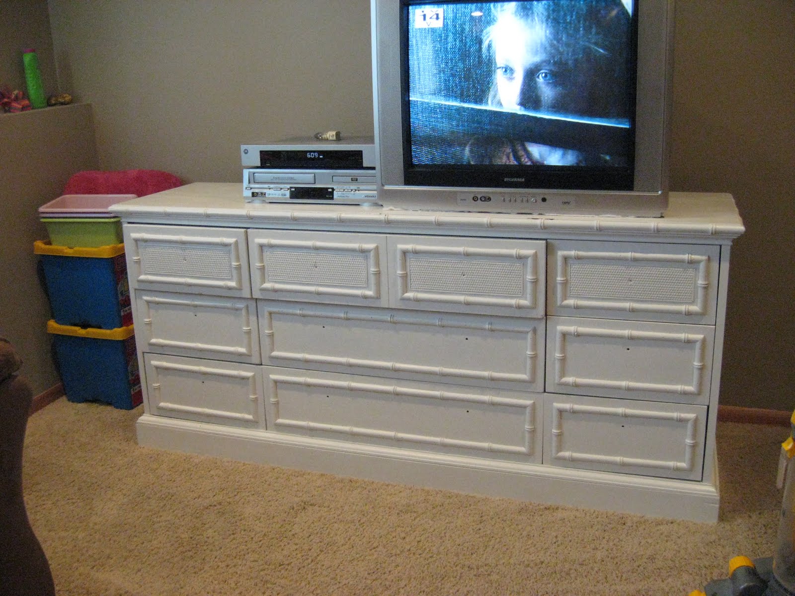 Wonderfully Domestic Craigslist Dresser...Done?