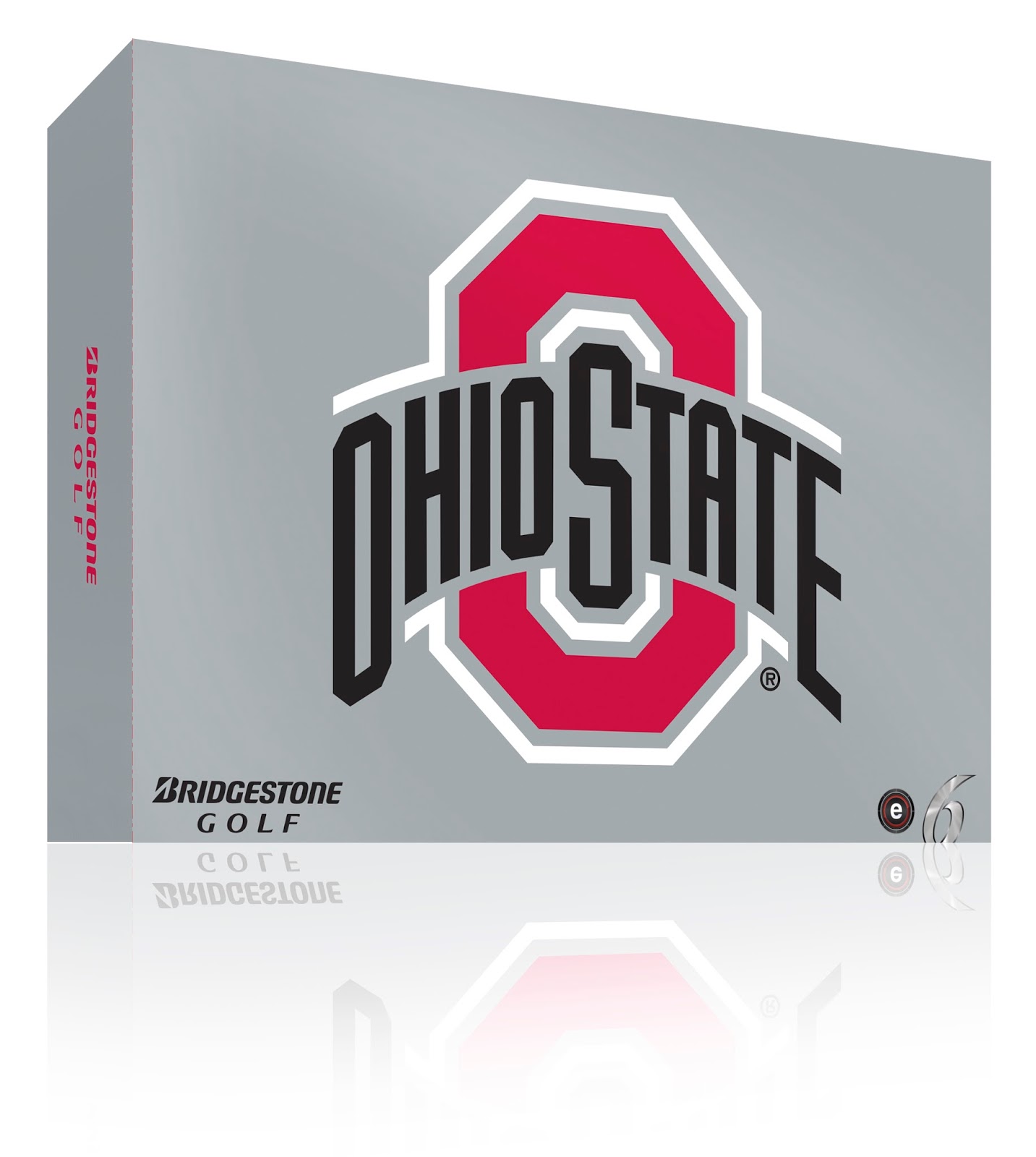 American Golfer Bridgestone Official Licensee of Collegiate Teams Logo Golf Balls