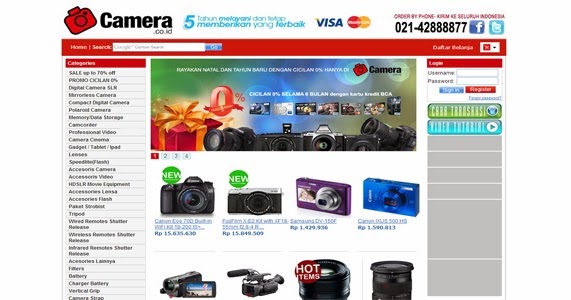 Camera Toko Online Terpercaya 100% - By PolisiOnline.com