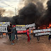 Moradores do Sol Nascente protestam contra derrubadas