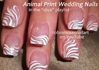 Fantastically Romantic Nail Art! Robin Moses Wedding Nails