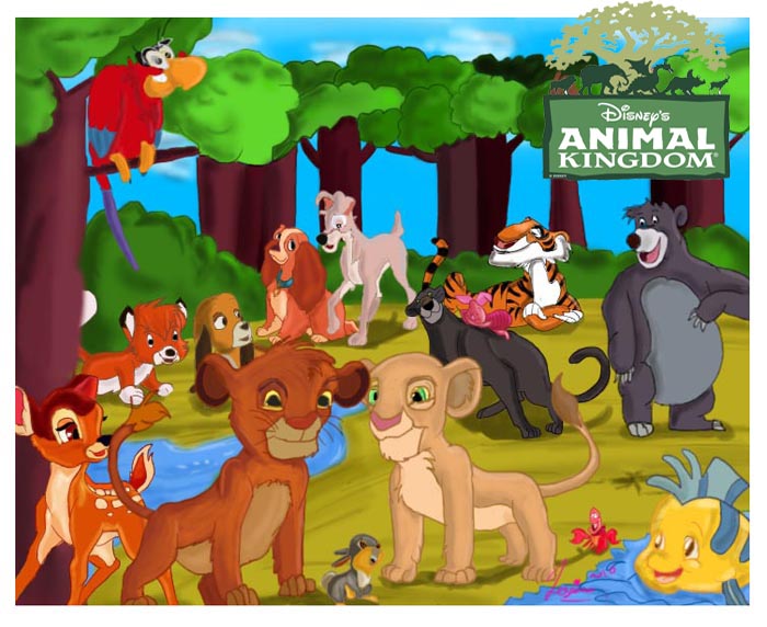 20 Disney Animals Kingdom Cartoon Wallpaper