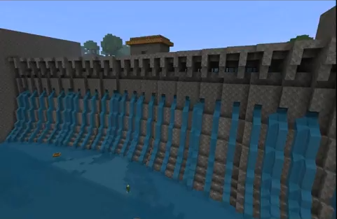 barrage pistons Minecraft