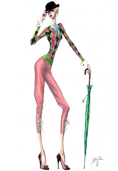 J aime Mode Aremi  Figurin Estilizado Moda