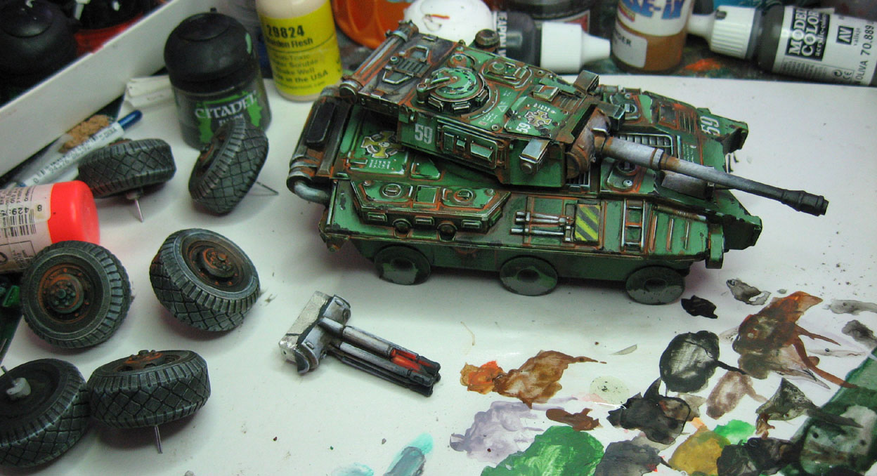 James Wappel Miniature Painting Playing in the mud