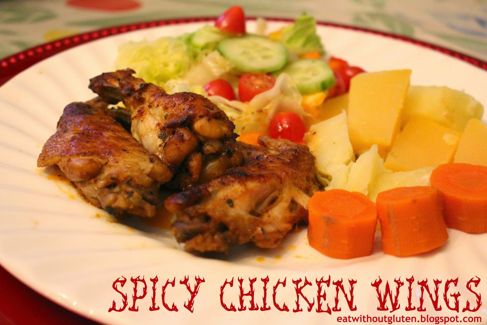 Eat Without Gluten Spicy Glutenfree Chicken Wings