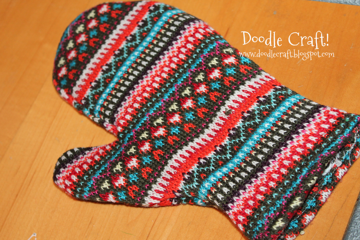 Doodlecraft Warm Woolen Mittens!
