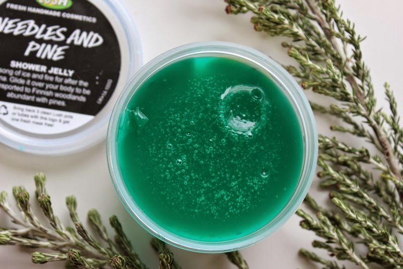 Lush Needles and Pine Shower Jelly Review The Sunday Girl