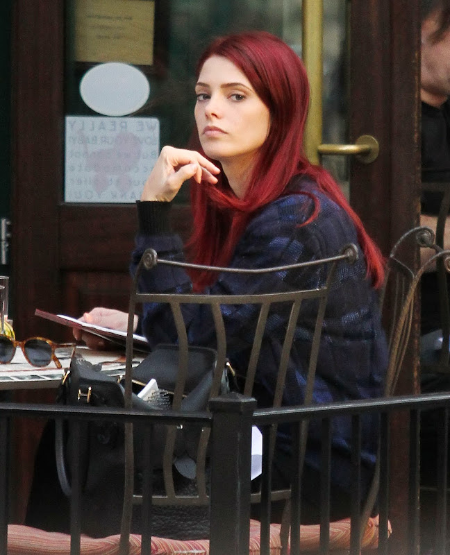 Ashley Greene red hair