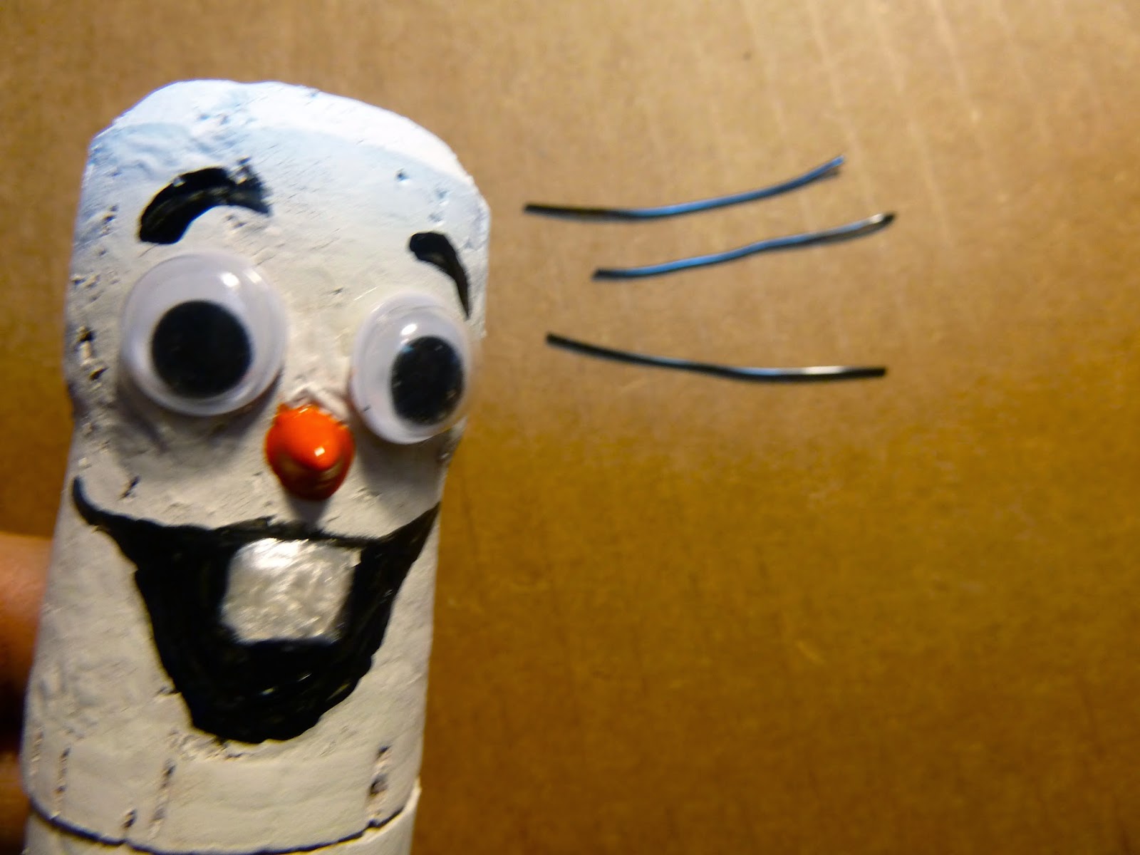 Make it easy crafts Frozen Ollie the snowman ornament tutorial