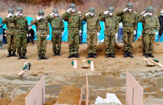 funeral japan victim earthquake 2011 tsunami