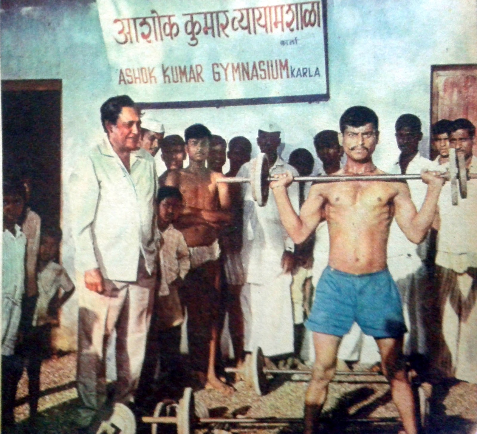 Ashok Kumar with his Chicks