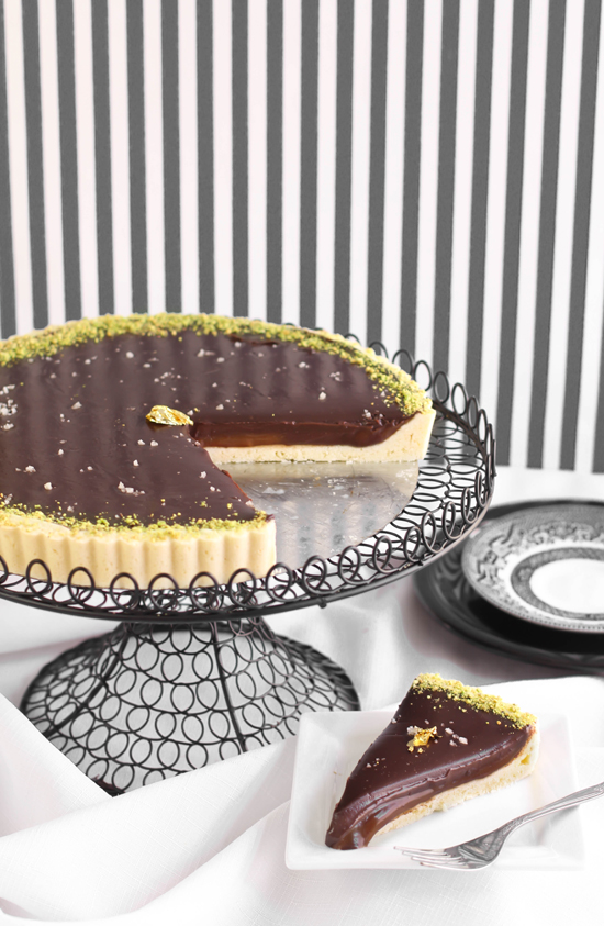 The Best Sea Salted ChocolateCaramel Tart Sprinkle Bakes