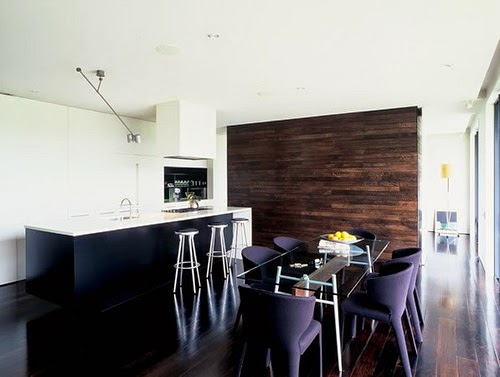 Arquitectura de Casas: Casa moderna compacta en Nueva Zelanda.