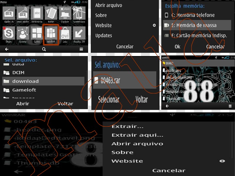 WinRar v1.01 Symbian PT - BR