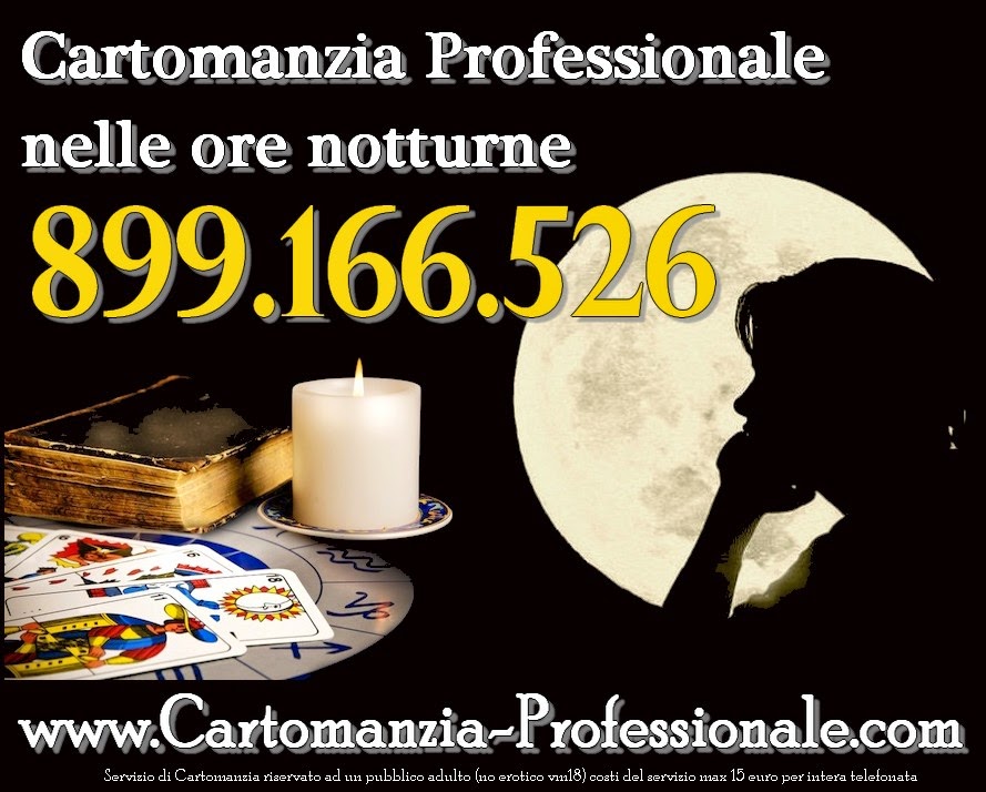 la "Cartomanzia Notturna" in italia 899.166.526