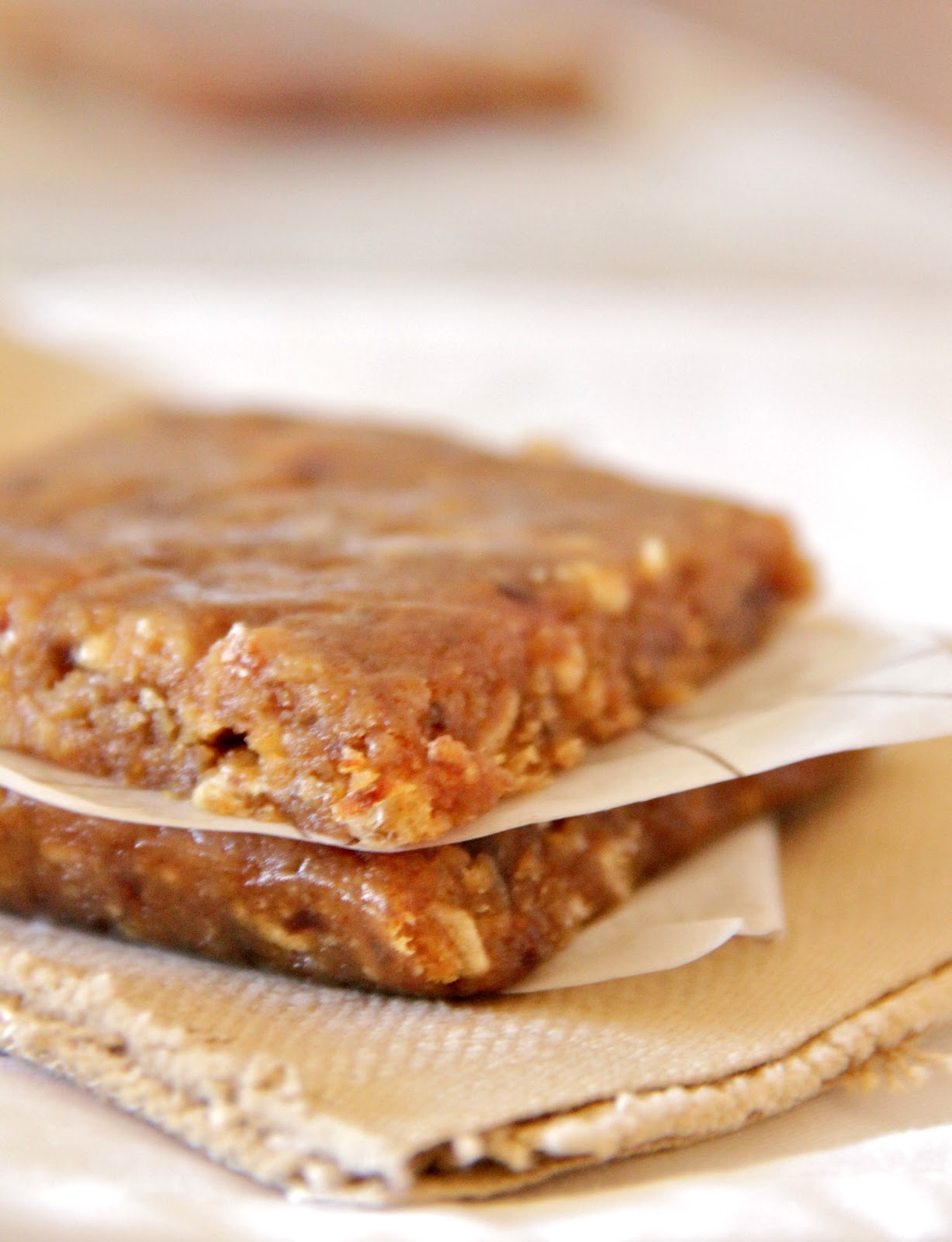 My Happy Place peanut butter banana energy bars