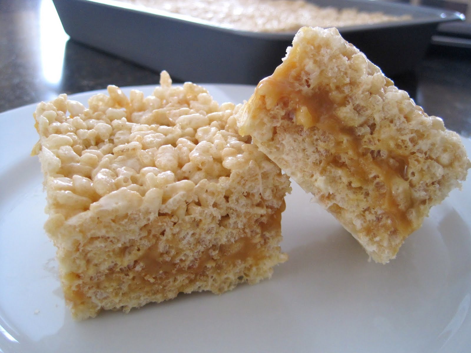 sweet escape caramel filled rice krispie bars sweet escape caramel filled rice krispie bars