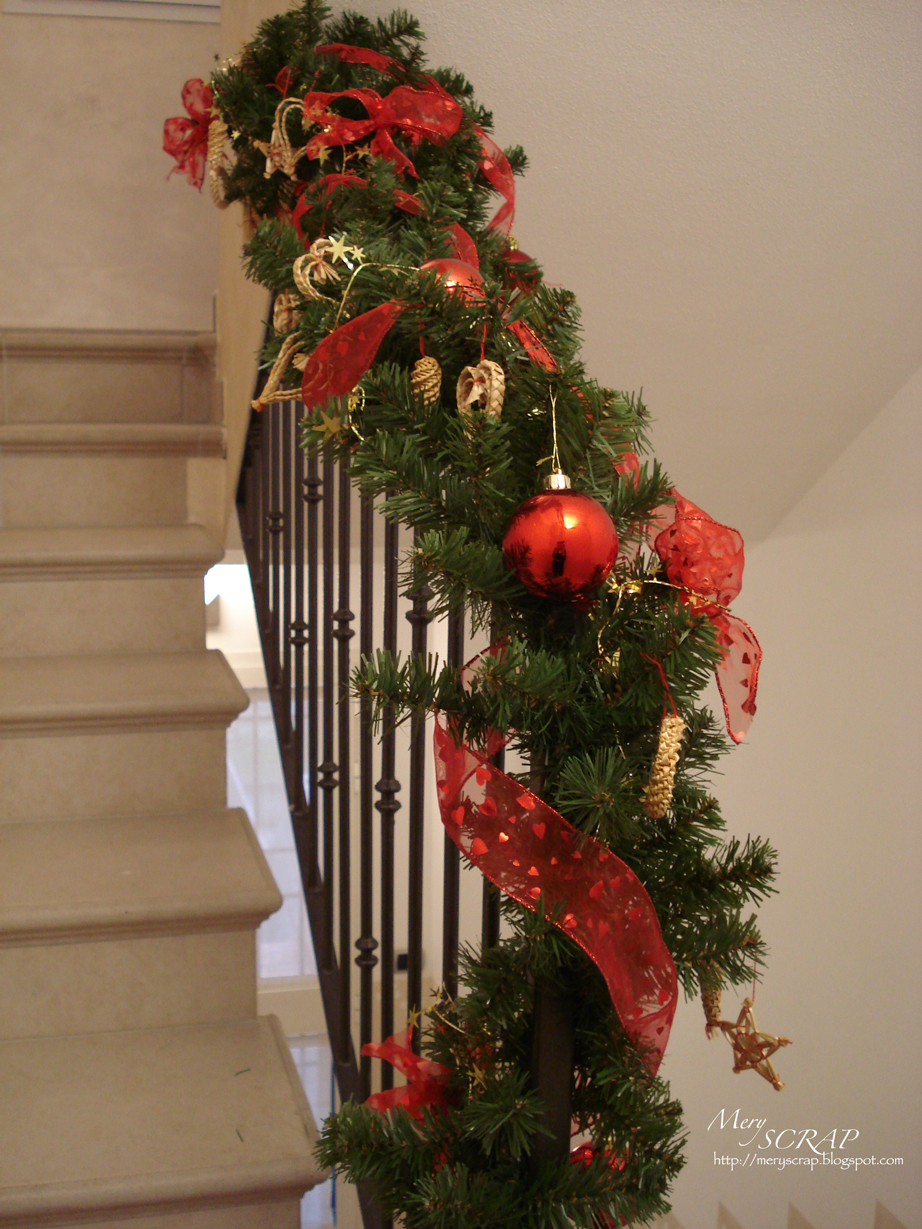 Meryscrap: decori natalizi Scala Esterna idee