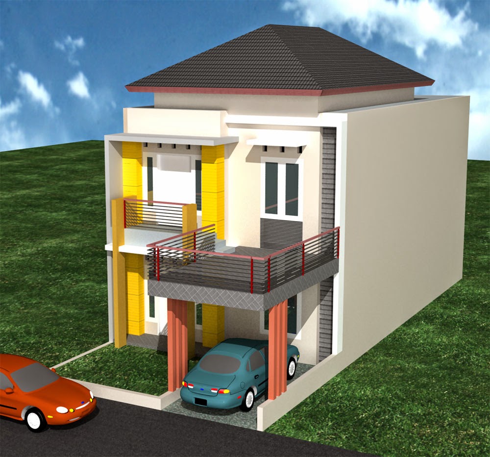 Download Anggaran Biaya Desain Rumah Minimalis 2 Lantai 6X12 Dan Biayanya Images