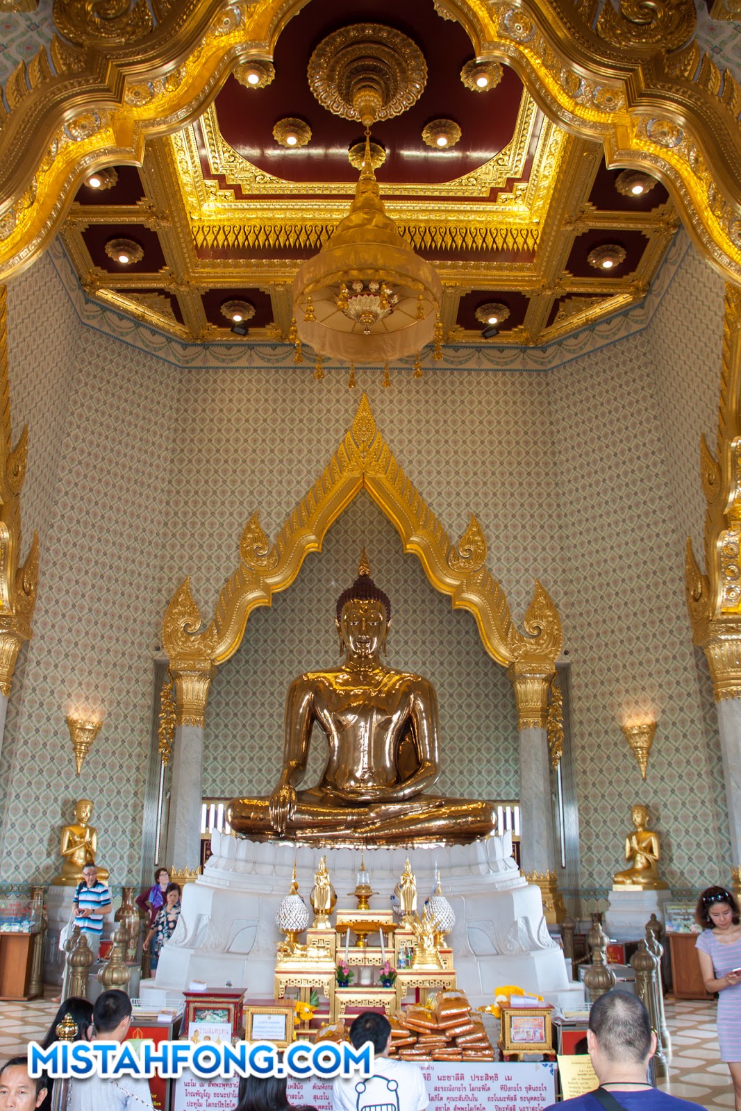 The Golden Buddha พระพุทธมหาสุวรรณปฏิมากร @ Wat Traimit