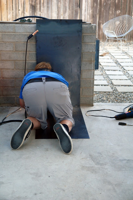 Diy: una chimenea para el exterior : x4duros.com