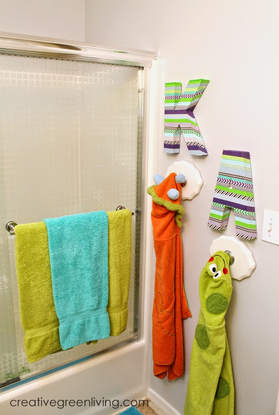 How To Make Washi Tape Monograms Creative Green Living
