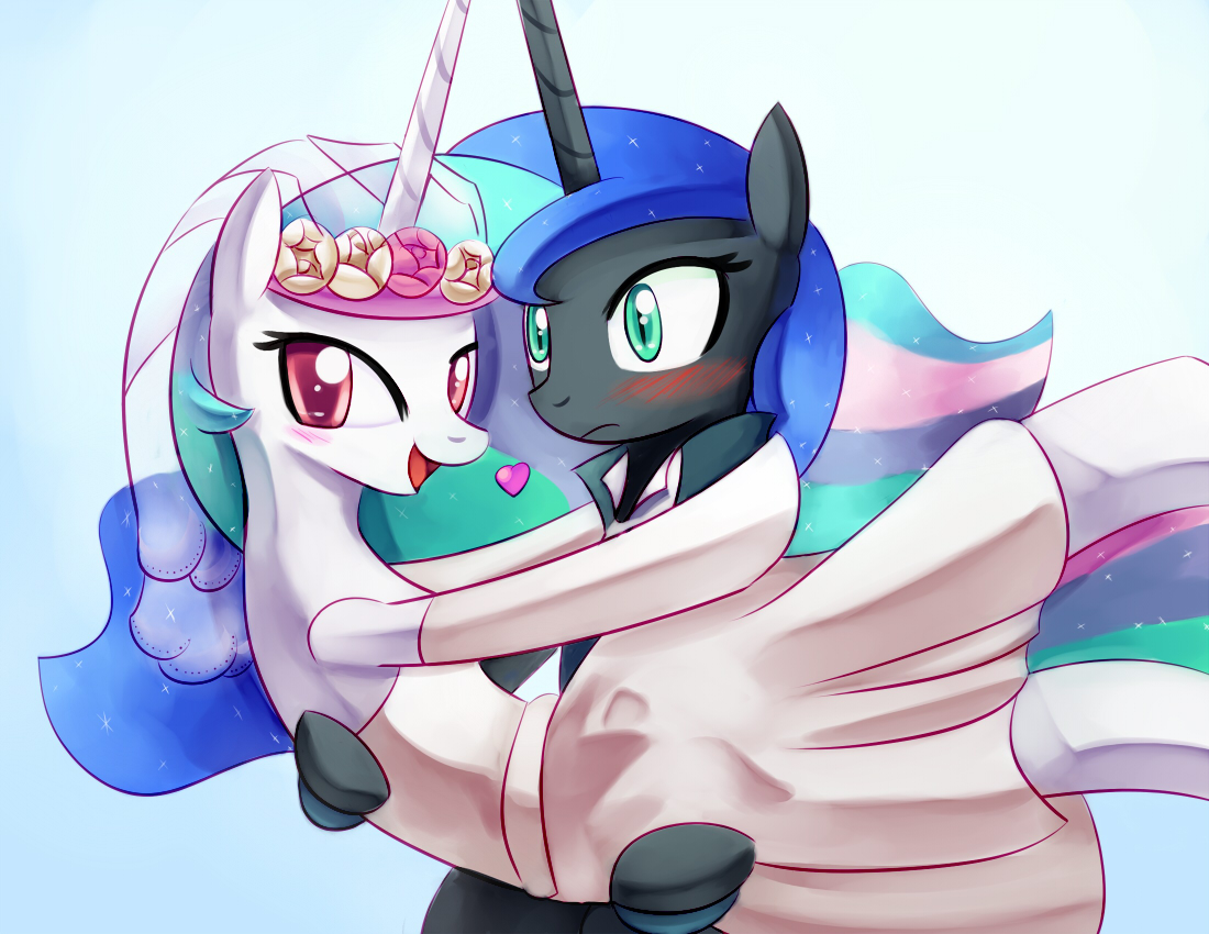 Funny pictures, videos and other media thread! - Page 13 171882+-+artist+negativefox+celestia+luna+nightmare_honeymoon+Nightmare_Moon+wedding