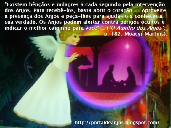 Mensagem de Natal! (Animated. Click on the Angel!)