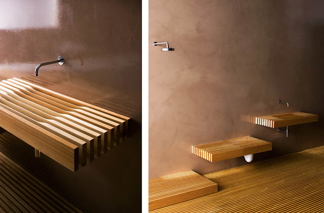 Baño de madera invisible|Espacios en madera