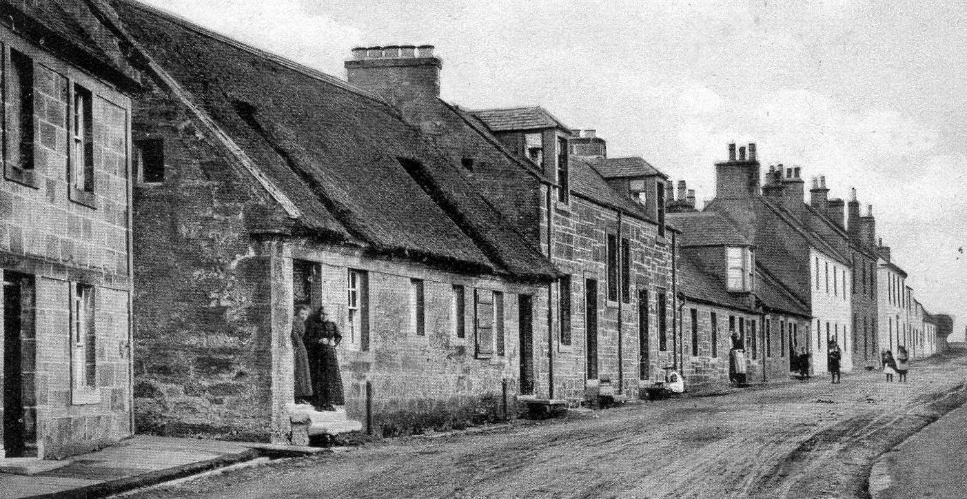Tour Scotland Photographs Old Photograph Firs Street Bannockburn Scotland